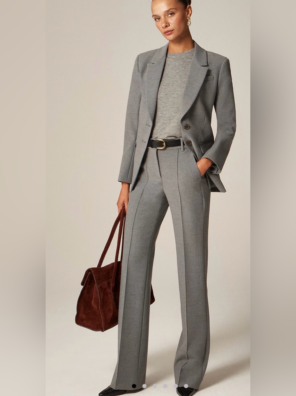 J Crew Tall Natalia Pant In Four-Season Stretch 12t Cc478